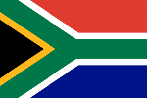 la bandiera del Sud Africa