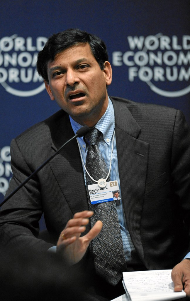 Raghuram Rajan al Forum di Davos