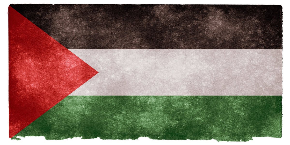 Una bandiera della Palestina