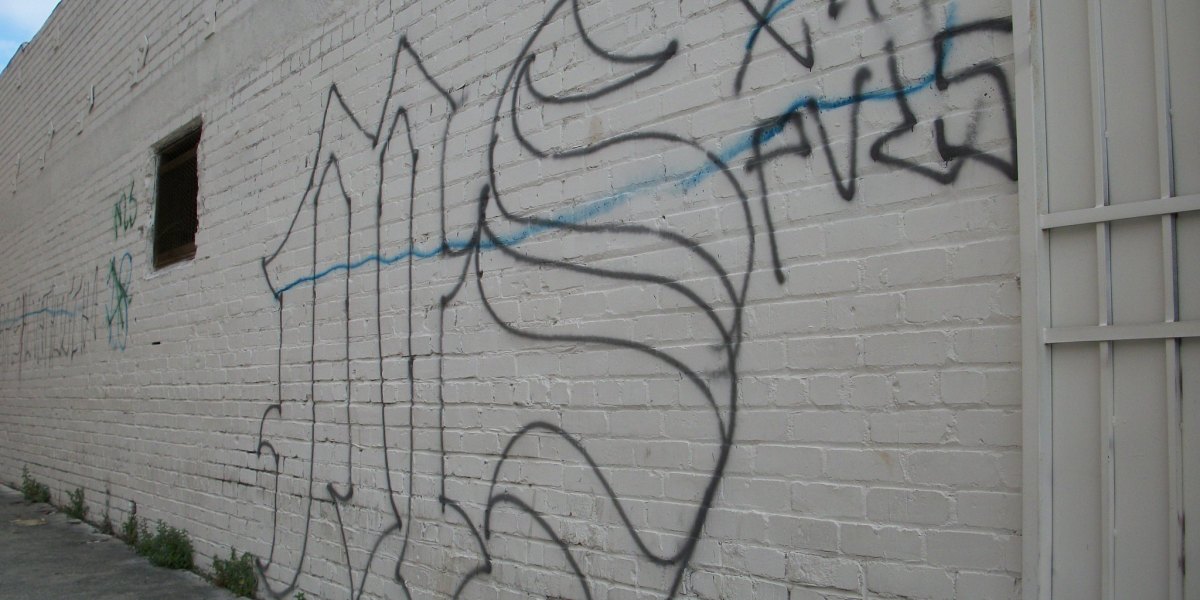 Il murales di una gang