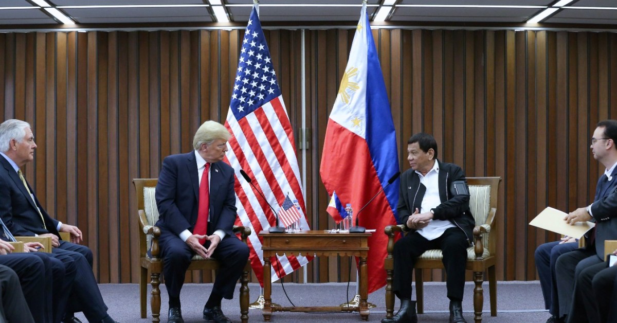 Un meeting tra Trump e Duterte