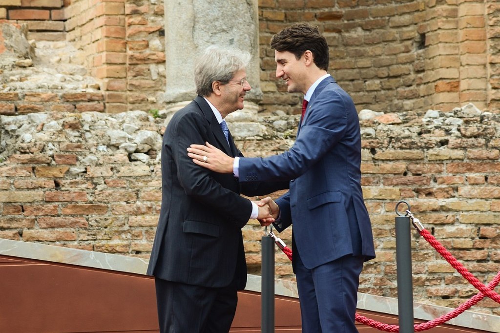 gentiloni trudeau