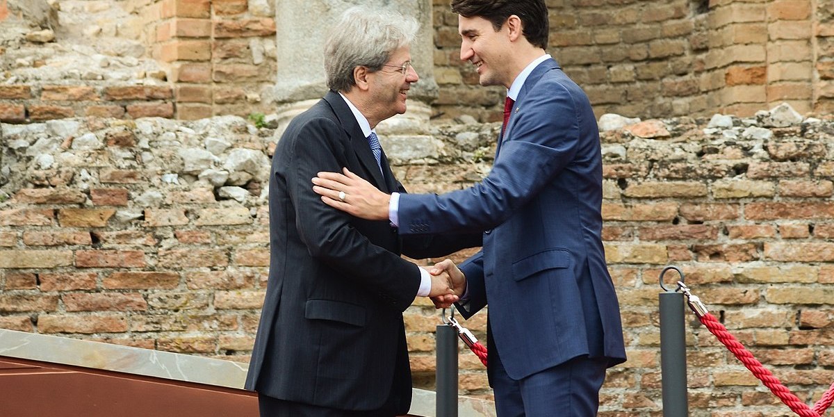 gentiloni trudeau