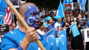 uyghur protest