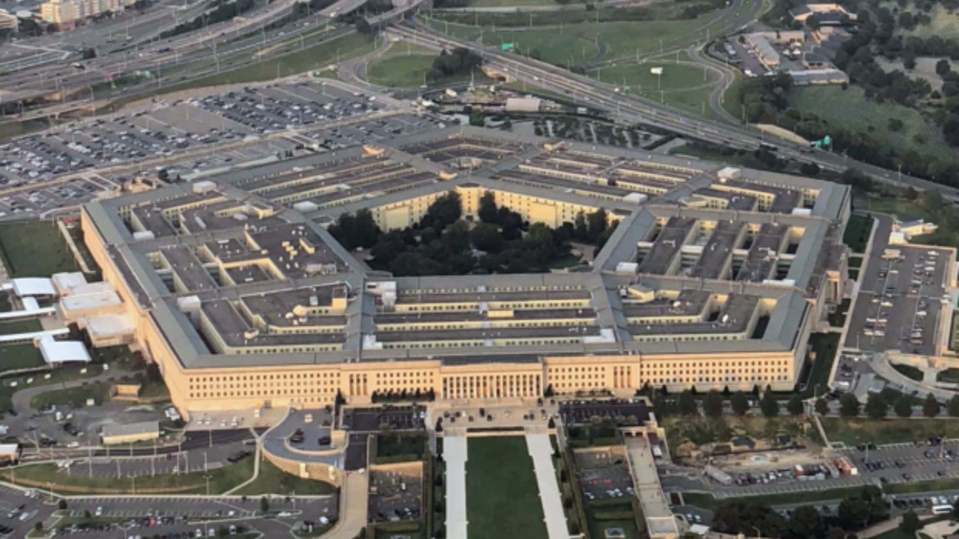 Vista aerea del Pentagono