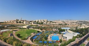 Una veduta dell'insediamento israeliano di Ma'ale, a est di Gerusalemme, in Cisgiordania