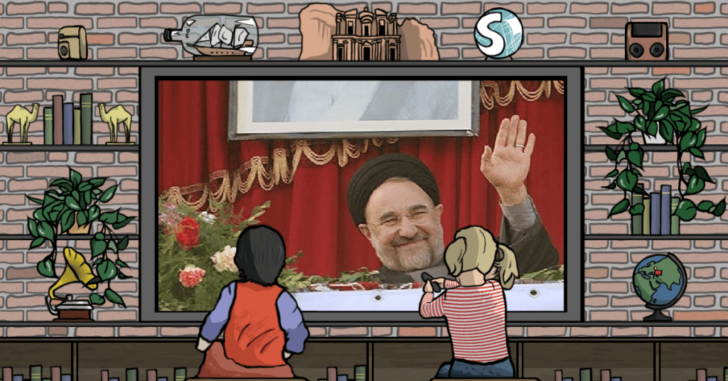 Mohammad Khatami, presidente dell'Iran nel 2001