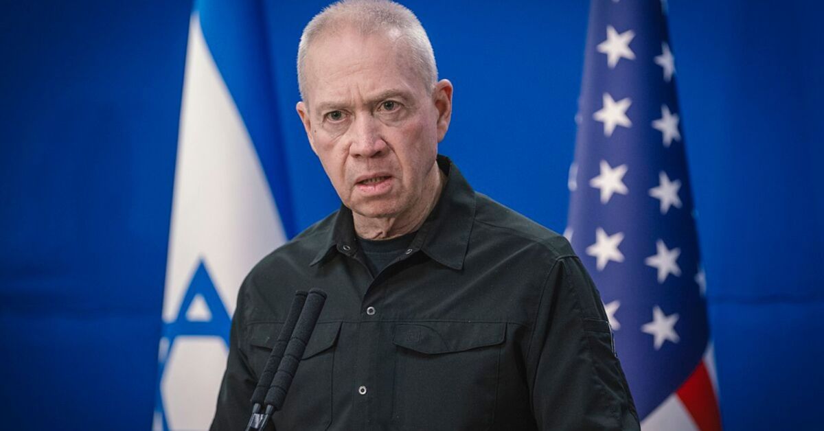 Ministro della Difesa israeliano Yoav Gallant