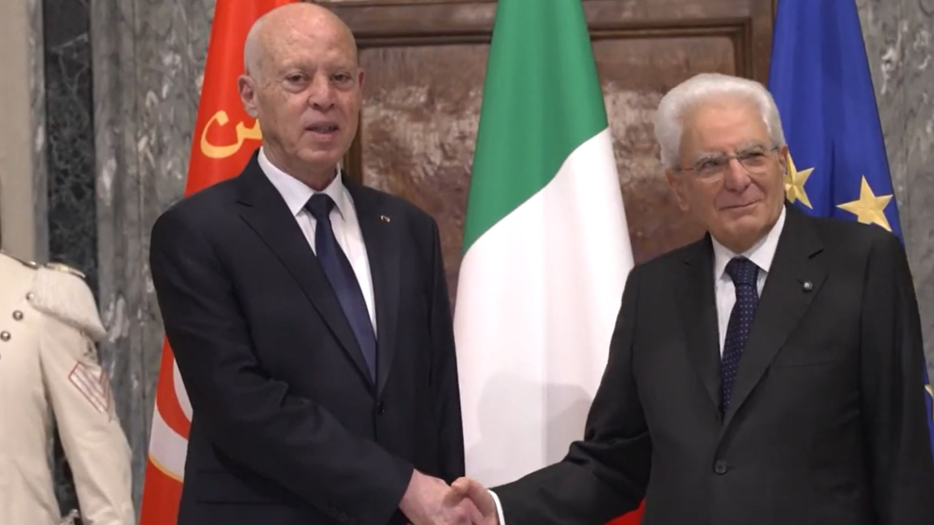 saied tunisia mattarella italia