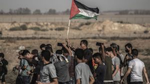 palestina bandiere proteste