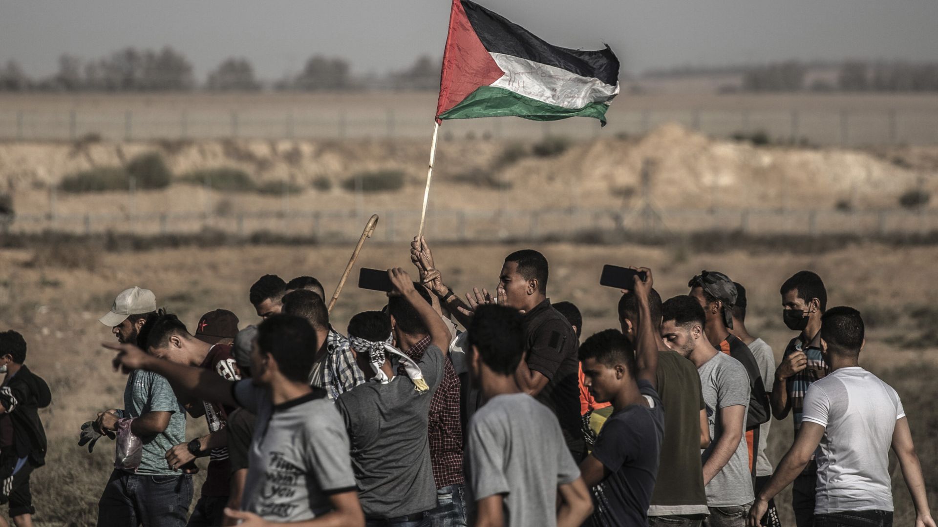 palestina bandiere proteste