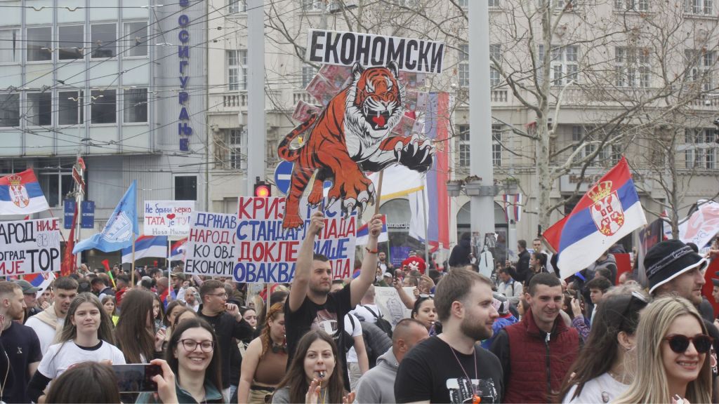 Serbian students