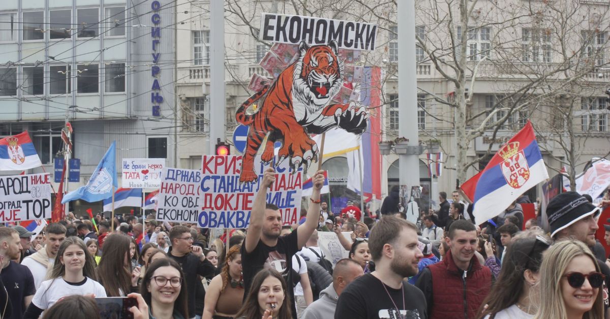 Serbian students