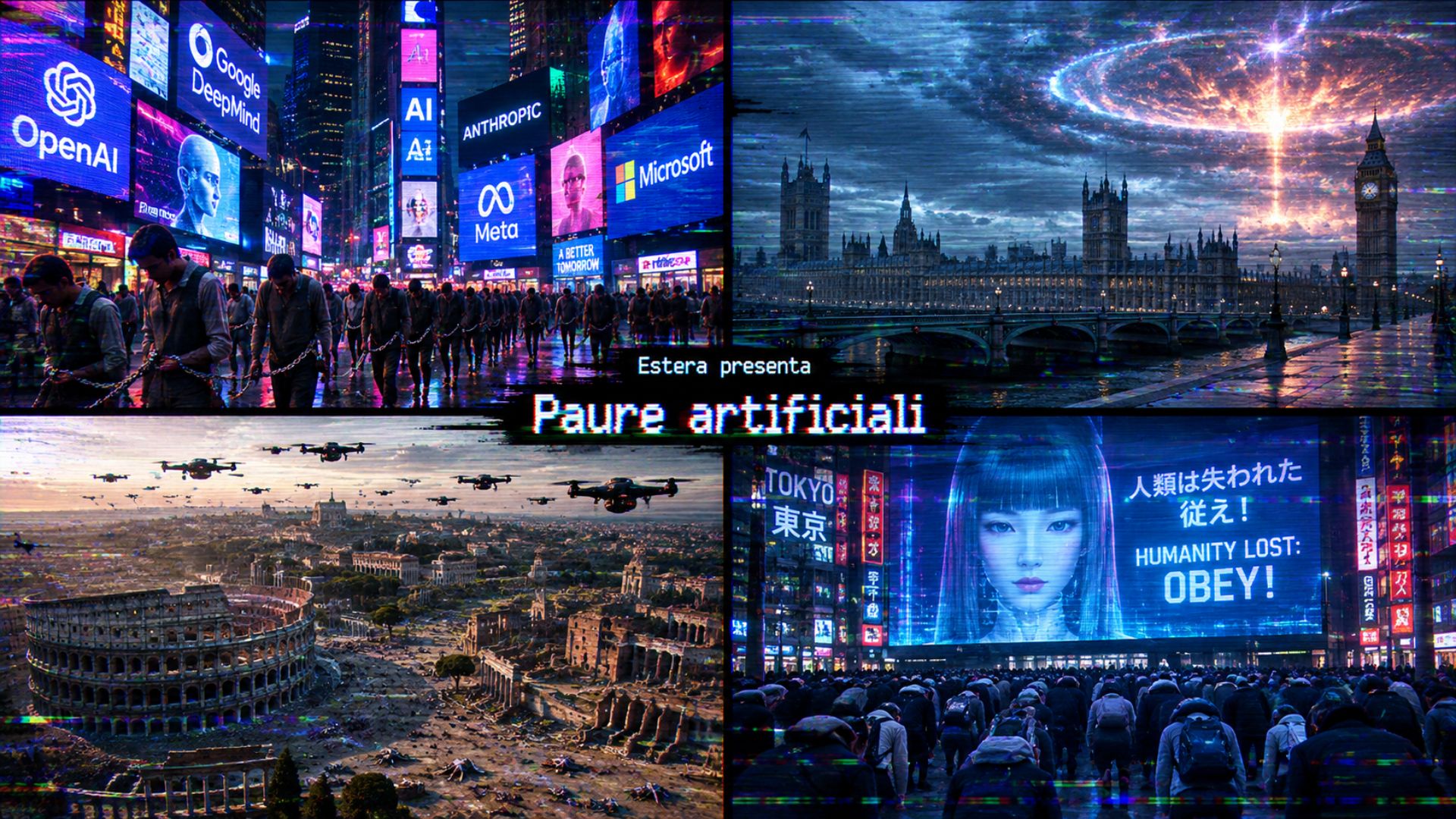 paure artificiali, AI